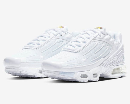 Men's Air Max Plus III Triple White Shoes