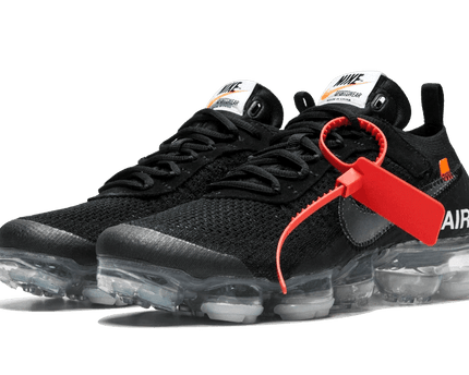 Men's Vapormax 2.0 Flyknit Off White Black Shoes