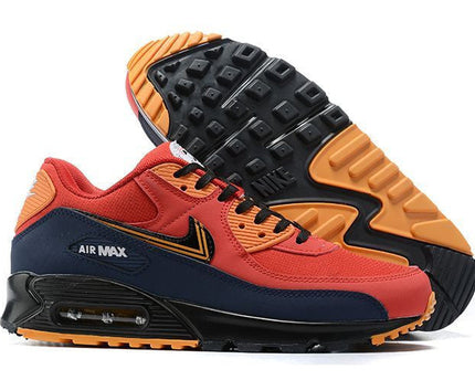 Men's Air Max 90 Red Orange Shoes