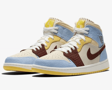 Men's Air Jordan 1 X Maison Chateau Fearless Shoes
