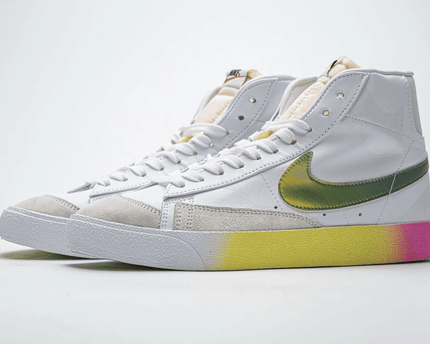 Men's Blazer Mid 77 Vintage White Bright Cactus Shoes