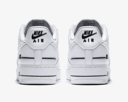 Men's Air Force 1 Low 07 LV8 Double Air White Shoes