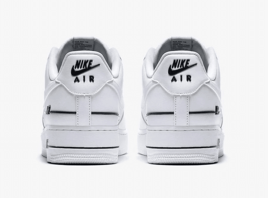Men's Air Force 1 Low 07 LV8 Double Air White Shoes