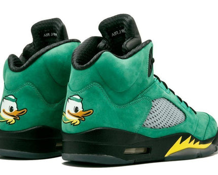 Men's Air Jordan 5 Oregon Ducks Shoes