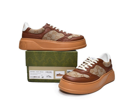 Men's Gucci Chunky GG Brown Sneaker Shoes