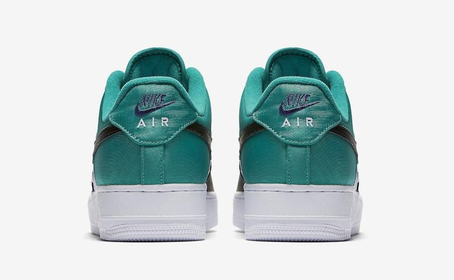 Men's Air Force 1 Low 07 LV8 Mini Swoosh Neptune Green Shoes