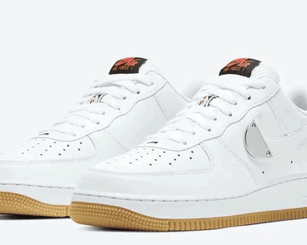 Men's Air Force 1 '07 LV8 White Crimson Gum Shoes