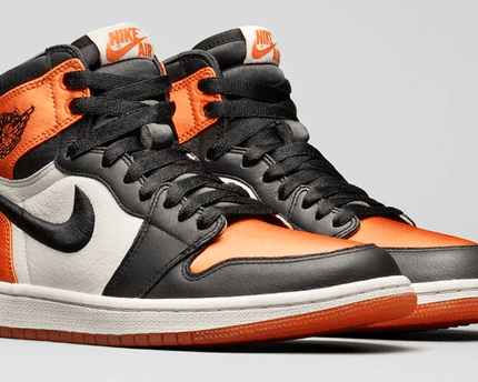 Men's Air Jordan 1 Satin Shattered Backboard Shoes