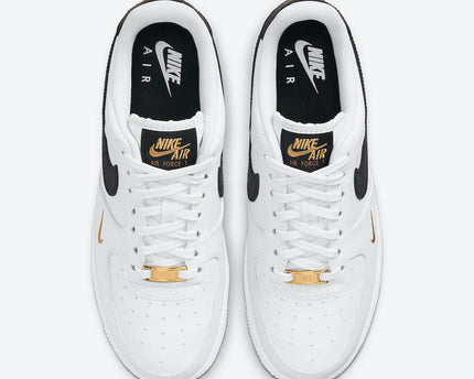 Men's Air Force 1 Gold Embroidered Shoes