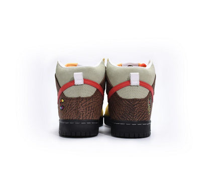 Men's Color Skates x SB Dunk High Kebab and Destroy Shoes