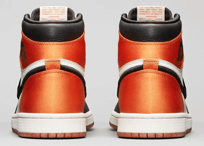 Men's Air Jordan 1 Satin Shattered Backboard Shoes