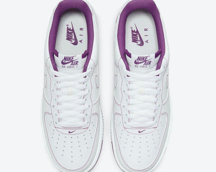 Men's Air Force 1 Low Covered Purple Stitching Shoes