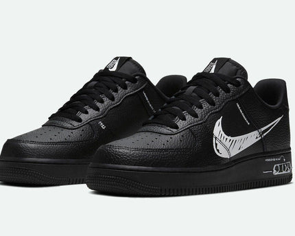 Men's Air Force 1 Low Sketch White Shoes