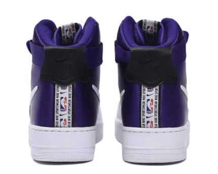 Men's Air Force 1 '07 LV8 High NBA Purple Shoes