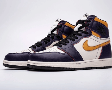 Men's Air Jordan 1 Retro High OG LA to Chicago Shoes