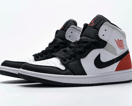 Men's Air Jordan 1 Mid SE Union Black Toe Shoes