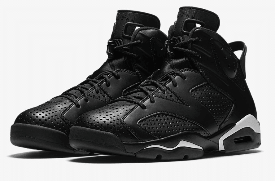Men's Air Jordan 6 Black Cat Shoes