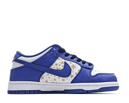 Men's SB Dunk Low x Supreme Cobalt Blue Shoes