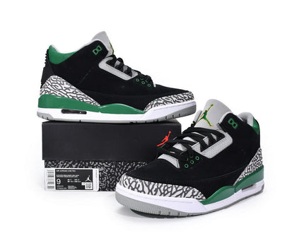 Men's Air Jordan 3 Retro Pine Green Shoes