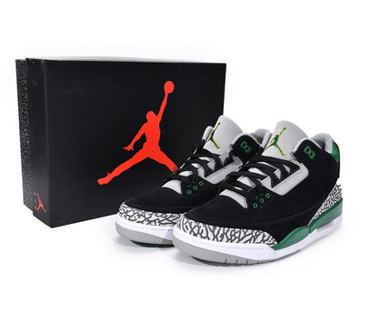 Men's Air Jordan 3 Retro Pine Green Shoes