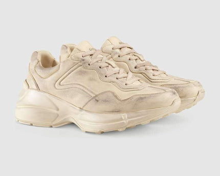 Men's Gucci Rhyton Leather Sneaker Shoes