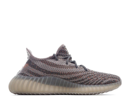 Men's Yeezy Boost 350 V2 Grey Orange Shoes