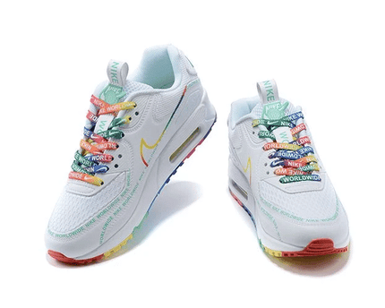 Men's Air Max 90 Worldwide Rainbow Shoes