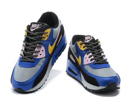 Men's Air Max 90 Blue Yellow Shoes