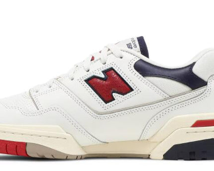 Men's New Balance 550 Aime Leon Dore White Navy Red Shoes
