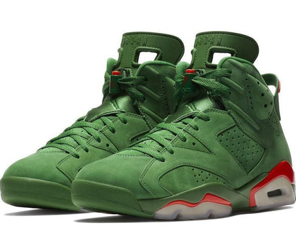 Men's Air Jordan 6 Gatorade Green Shoes