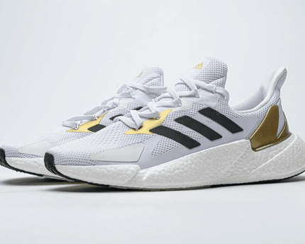 Men's XL9000L4 Boost White Black Metallic Gold Shoes