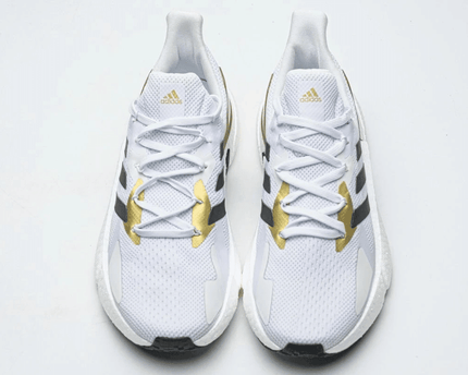 Men's XL9000L4 Boost White Black Metallic Gold Shoes