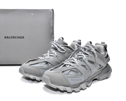 Men's Balenciaga Track Lace-Up Grey Shoes