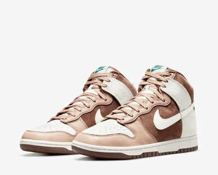 Men's SB Dunk High Retro PRM Light Chocolate Shoes