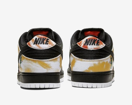 Men's SB Dunk Low Raygun Tie Dye Black Shoes