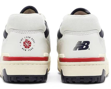 Men's New Balance 550 Aime Leon Dore White Navy Red Shoes