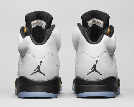 Men's Air Jordan 5 Oympic Gold Medal Shoes