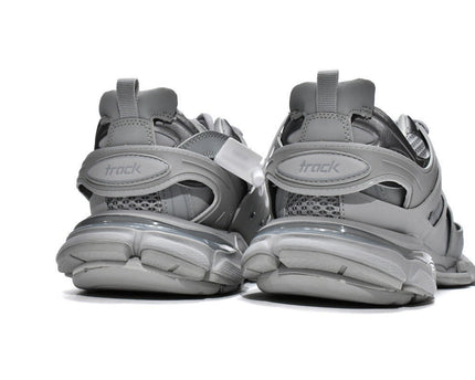 Men's Balenciaga Track Lace-Up Grey Shoes