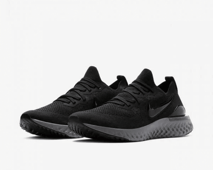Men's Epic React Flyknit 2 Black Grey Shoes