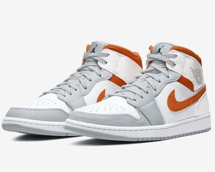 Men's Air Jordan 1 Starfish Orange Shoes