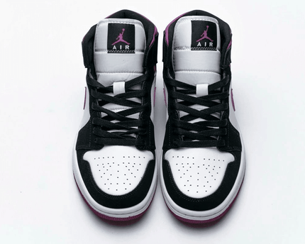 Men's Air Jordan 1 Mid Magenta Shoes