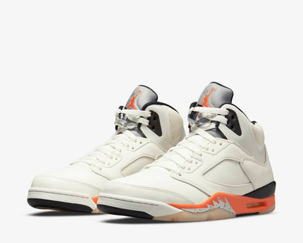 Men's Air Jordan 5 Orange Blaze Shoes
