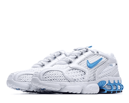 Men's Air Zoom Spiridon Cage 2 Stussy Fossil Shoes A3