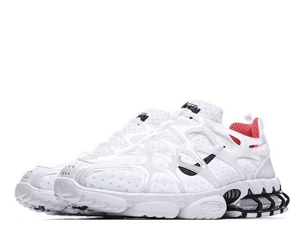 Men's Air Zoom Spiridon Cage 2 Stussy Fossil Shoes A8