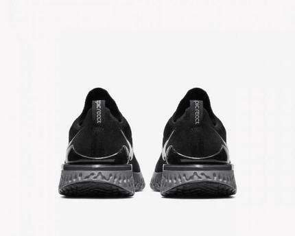 Men's Epic React Flyknit 2 Black Grey Shoes