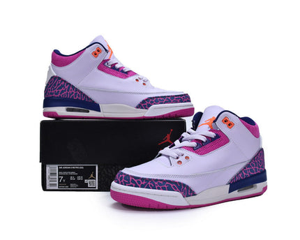 Men's Air Jordan 3 Barely Grape GS Shoes
