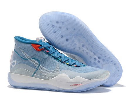 Men's KD 12 Light Blue Shoes