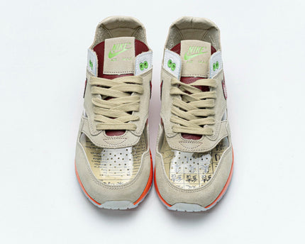 Men's CLOT x Air Max 1 Kiss of Dead Shoes
