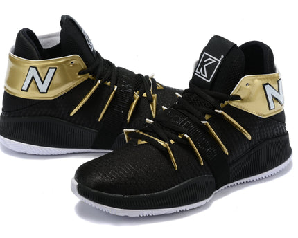 Men's Kawhi Leonard OMN1S Black Gold Shoes
