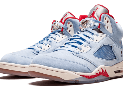 Men's Air Jordan 5 Trophy Room Ice Blue Shoes